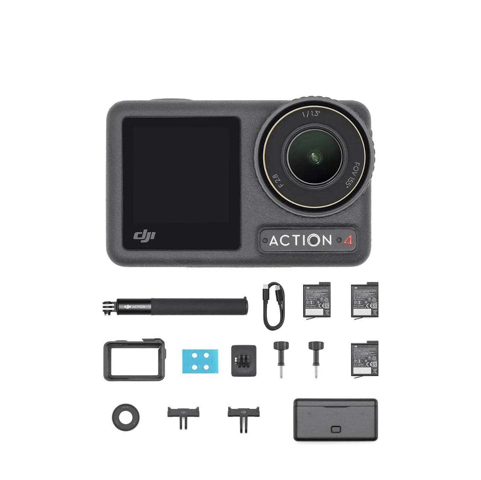 その他 DJI Osmo Action 4 DJI Osmo Action 4 Camera Adventure Combo CP.OS.00000270.01 B&H